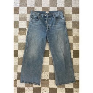AGOLDE Ren High Waist Wide Leg Jean